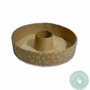 MOLDE DE PAPEL ROSCA 24CM X10UNID