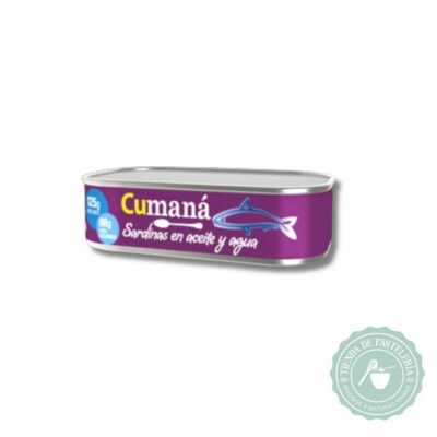 SARDINAS EN ACEITE CUMANA 50X125G (UNID)