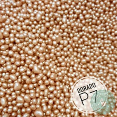 PERLAS DECORTIVAS P7 DORADO
