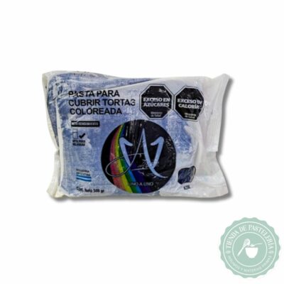 PASTA AMER. *UNOAUNO* X500GRS AZUL