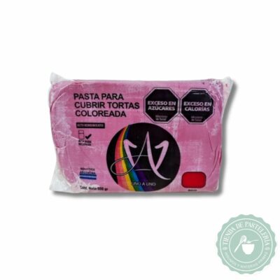 PASTA AMER. *UNOAUNO* X500GRS ROJO