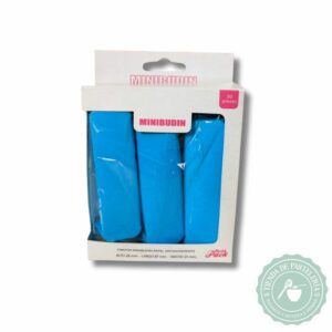 MOLDE MINI BUDIN CELESTE (30 UNID)