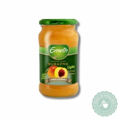 MERMELADA FCO DURAZNO B/C EMETH 6X390GRS (CAJA)