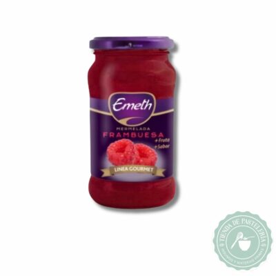 MERMELADA FCO FRAMBUESA EMETH 6X454 (CAJA)