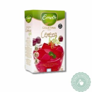 GELATINA CEREZA LIGHT EMETH 6X25GRS (CAJA)