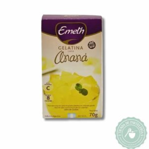 GELATINA ANANÁ EMETH 6X70GRS (CAJA)