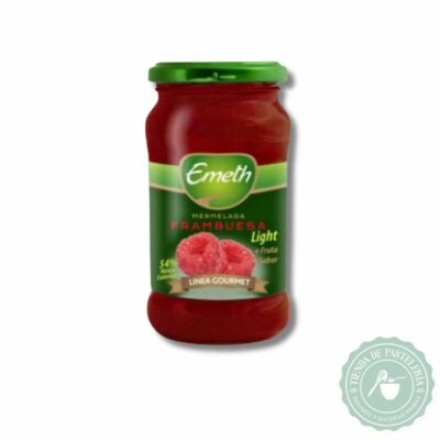 MERMELADA FCO FRAMBUESA B/C EMETH 6X390GR (CAJA)
