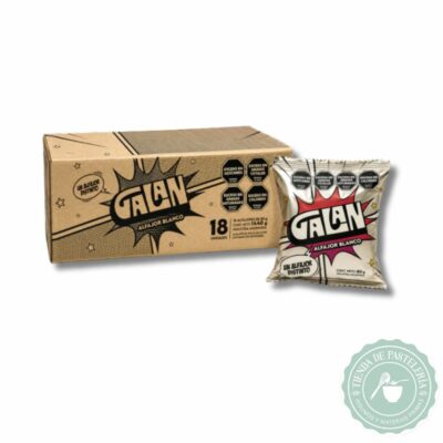 ALFAJOR GALAN BLANCO18X80GRS (CAJA)