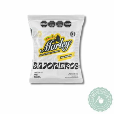 ALFAJOR MARLEY BLANCO 20x80 GRS (CAJA)