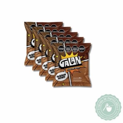 ALFAJORES GALAN NEGRO PACK x5UNID (PACK)
