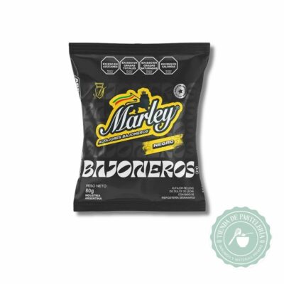ALFAJOR MARLEY NEGRO 20x80 GRS (CAJA)