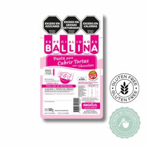 PASTA BALLINA BLANCA (CHOCOLATE) x500GRS