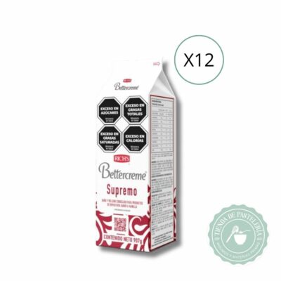 CREMA RICH SUPREMO X907GRS (CAJA x12 UNID)