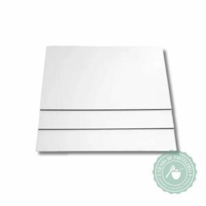 BASE FIBRO PLUS RECT. 20X40CM (5 UNID)